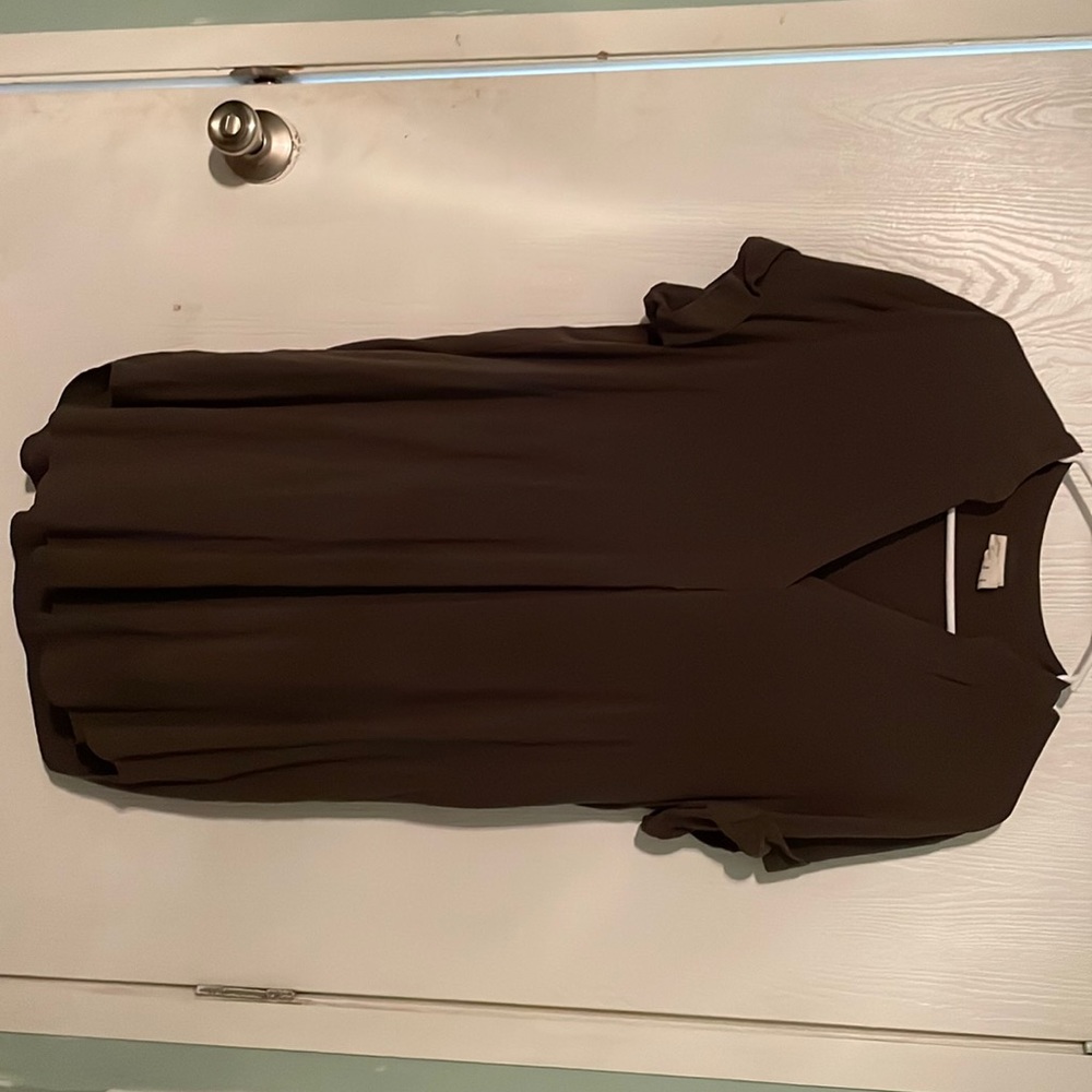 Olive green H&M mini dress